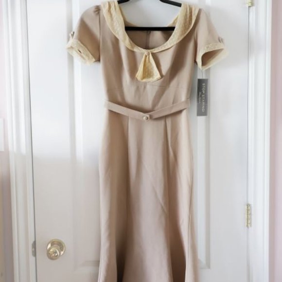 Beige Stop Staring! Raileen dress - Picture 2 of 2